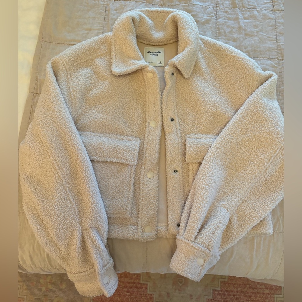 Abercrombie Faux Sherpa jacket